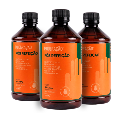 3 Unidades / Natural / 500ml