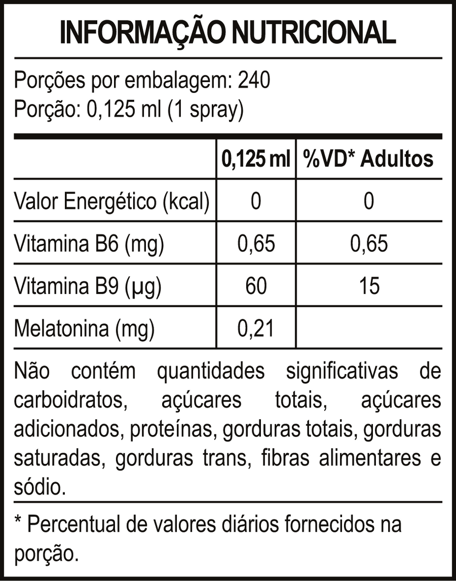 Tabela Nutricional